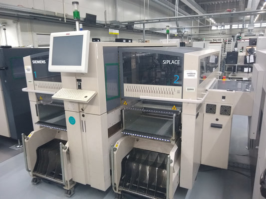 ASM Siplace X2, vintage 2007 with changeover tables